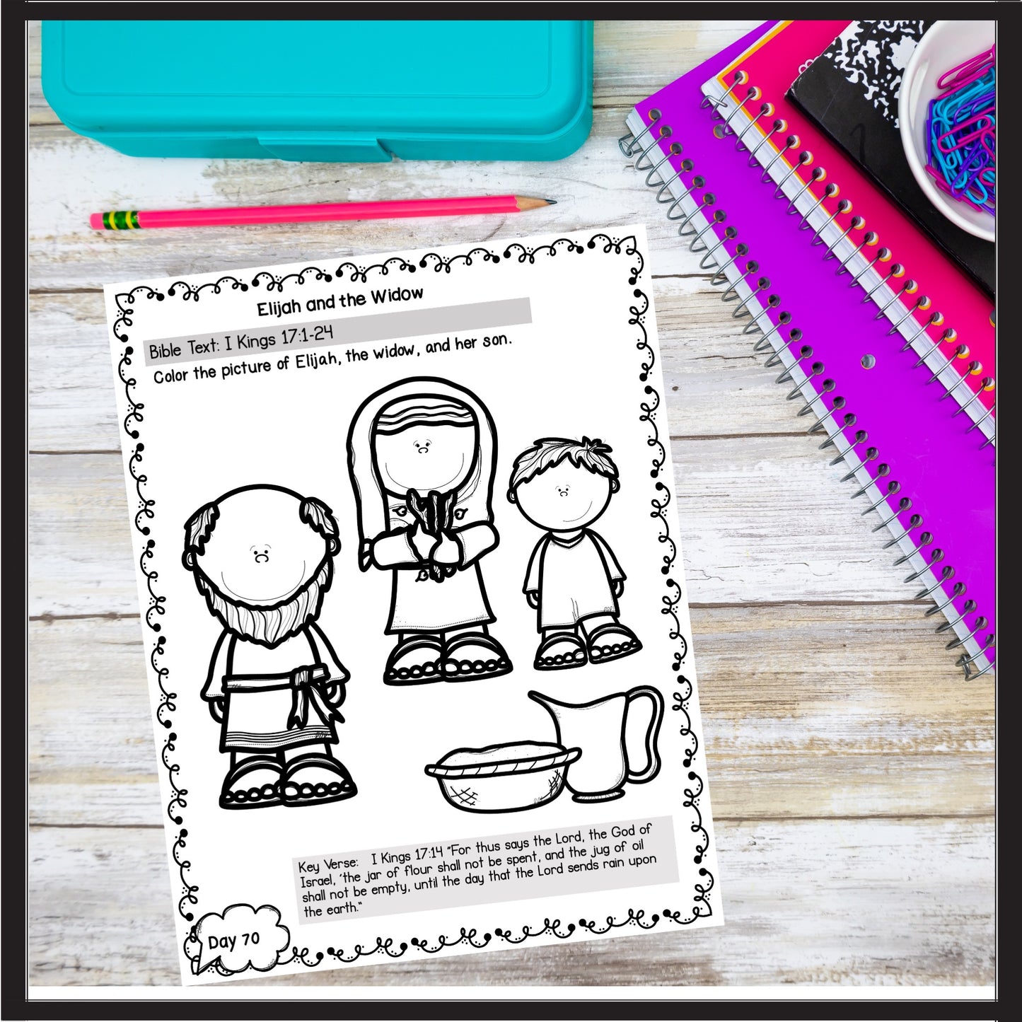 Bible Lessons and Activities Daily Curriculum Old and New Testament Bundle  for Preschool and Kindergarten Students