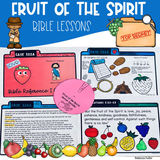 Fruit of the Spirit Bible Lesson